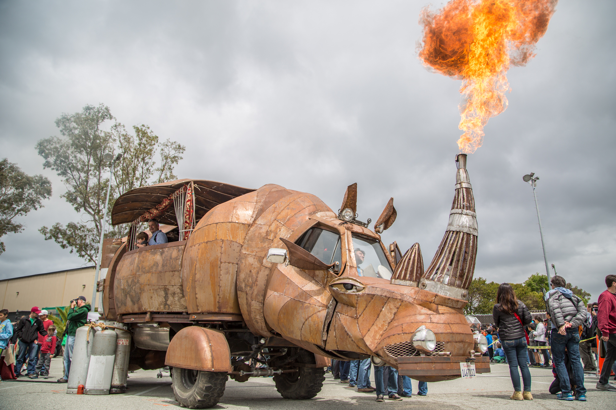 Fire, Steam, and Trout: The Best Custom Rides at Maker Faire
